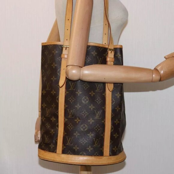 LOUIS VUITTON Monogram Bucket GM Shoulder Bag M42236 LV Auth 75082 - Picture 12 of 12